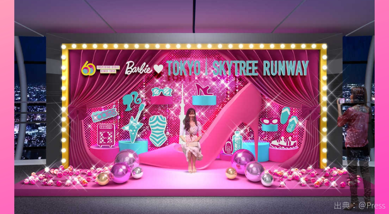 Barbie loves TOKYO SKYTREE RUNWAY