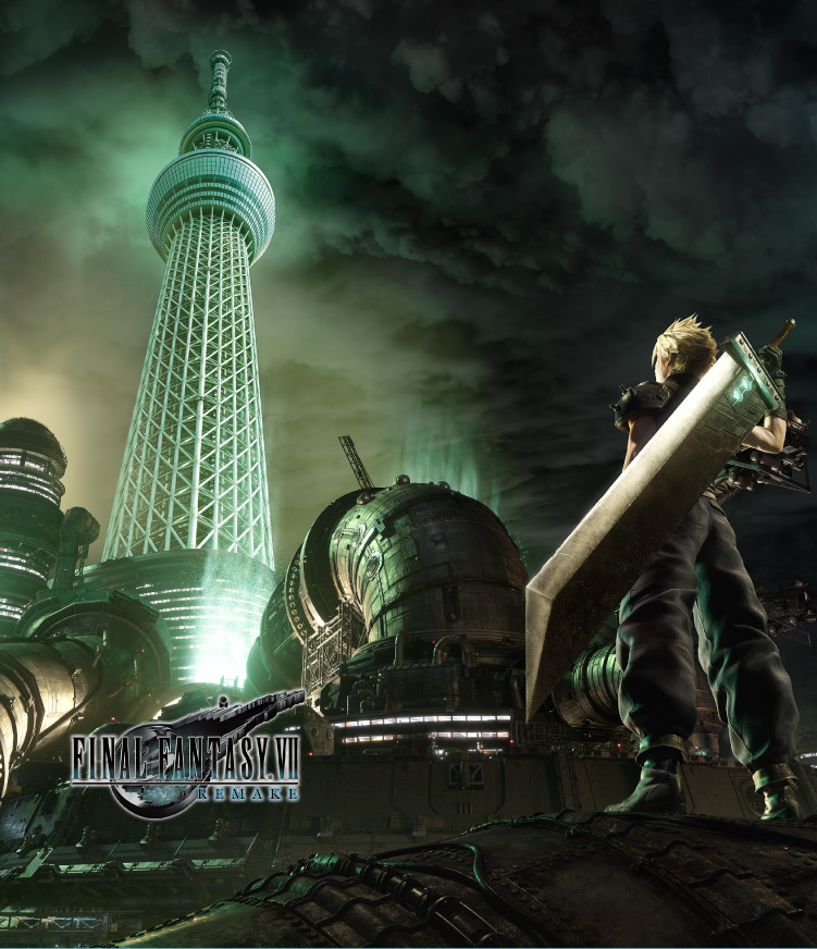 SKYTREE(R) in MIDGAR FINAL FANTASY VII REMAKE