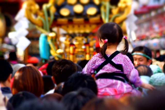 昔の祭礼(観音祭・船祭)